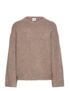 Debbie Sweater Tops Knitwear Jumpers Brown Twist & Tango