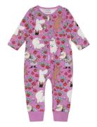 Apples Pyjamas Pyjama Sie Jumpsuit Haalari Purple Martinex