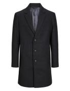 Jjeharrison Wool Coat Sn Villakangastakki Pitkä Takki Black Jack & J S