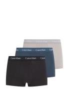 Low Rise Trunk 3Pk Bokserit Black Calvin Klein