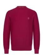 Anion_S Tops Knitwear Round Necks Red BOSS