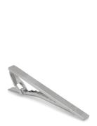 Tie Clip Long Accessories Tie Clips Silver Lindbergh Black