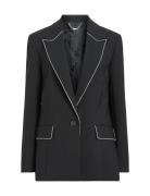 Atlas Krys Blazer Blazers Single Breasted Blazers Black AllSaints