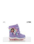 Gabby's Dolhouse Snowboot Talvikengät Tarroilla Purple Gabby's Dollhou...