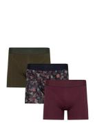 Jaccollin Trunks 3 Pack Bokserit Khaki Green Jack & J S