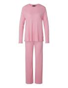 Lillian Jersey Pajama Set Pyjama Pink Lexington Home