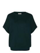 Fqani-Pu-Bat Tops Knitwear Jumpers Green FREE/QUENT