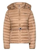 Lw Padded Smocking Jacket Vuorillinen Takki Topattu Takki Beige Calvin...