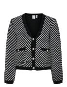 Yascharla Ls Sequin Knit Cardigan Tikkitakki Black YAS