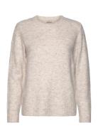 Frelise Pu 2 Tops Knitwear Jumpers Cream Fransa