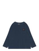 Tnd Gletscher Tops T-shirts Long-sleeved T-shirts Navy TUMBLE 'N DRY