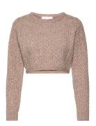 Darcy Top Tops Knitwear Jumpers Beige Love Lolita