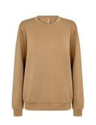 Sc-Banu Tops Sweat-shirts & Hoodies Sweat-shirts Brown Soyaconcept