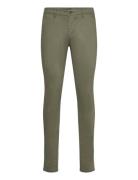 Superflex Chino Bottoms Trousers Chinos Green Lindbergh