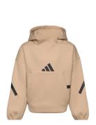 J Z.n.e. Hd Tops Sweat-shirts & Hoodies Hoodies Beige Adidas Sportswea...