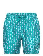 Nike 5" Volley Short Swoosh Link Uimashortsit Green NIKE SWIM