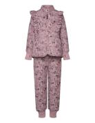 Thermal Set Aop Outerwear Thermo Outerwear Thermo Sets Pink En Fant