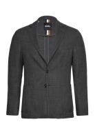 C-Hanry-233 Suits & Blazers Blazers Single Breasted Blazers Grey BOSS