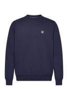 Emilio Navy Crewneck Tops Sweat-shirts & Hoodies Sweat-shirts Navy Pom...