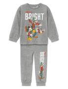 Nmmsilva Mickey Ls Nightset Wdi Pyjamasetti Pyjama Grey Name It