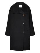 Slrubie Coat Villakangastakki Pitkä Takki Black Soaked In Luxury