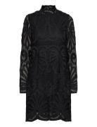 Mskarisa Short Lace Dress Lyhyt Mekko Black Minus