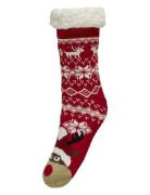 Kogchristmas Teddy Socks Acc Sukat Red Kids Only