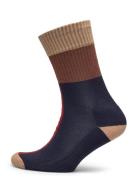 Linda Socks Lingerie Socks Regular Socks Navy Mp Denmark