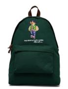 Polo Bear Canvas Backpack Reppu Laukku Green Polo Ralph Lauren