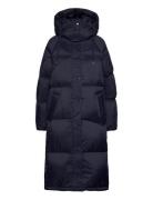 Full Length Down Coat Outerwear Coats Winter Coats Navy GANT