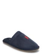 Microsuede-Klarence-Ds-Slp Aamutossut Tohvelit Navy Polo Ralph Lauren