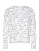 Liam - Sweatpyjama Shirt Toppi White Etam