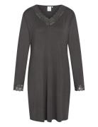 Karita Long-Sleeved Dress Yöpaita Grey CCDK Copenhagen