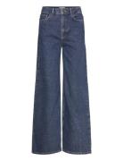 Objnia Marble Denim Jeans E Au 24 Bottoms Jeans Wide Blue Object