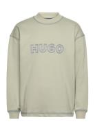 Nitlogolong Tops Sweat-shirts & Hoodies Sweat-shirts Green HUGO BLUE