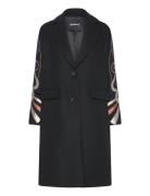 Coat Cracovia Villakangastakki Pitkä Takki Black Desigual