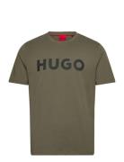 Dulivio Designers T-shirts Short-sleeved Green HUGO