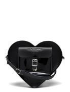 Hearts Leather Heart Backpack Black+Black+Black Kiev+Patent Lamper+Smo...