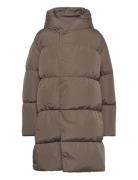 Ice Down Jacket Outerwear Coats Winter Coats Brown H2O Fagerholt