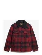 Merchant Wool Chore Jacket Villakangastakki Red Superdry