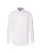 Business Kent Patch3 Tops Shirts Business White Seidensticker