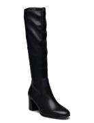 Women Boots Korkeavartiset Saapikkaat Black Tamaris