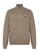 Momentum-X_Qz Sport Sweat-shirts & Hoodies Sweat-shirts Beige BOSS