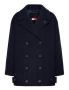 Tjw Wool Peacoat Villakangastakki Navy Tommy Jeans