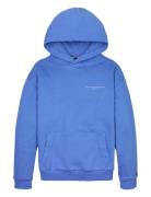 U Mini Corp Logo Hoodie Tops Sweat-shirts & Hoodies Hoodies Blue Tommy...