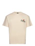 Sartoria Tee Tops T-shirts Short-sleeved Cream Pas De Mer