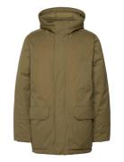 Heavy Jacket Parka Takki Khaki Green United Colors Of Benetton