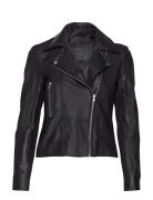 Yassophie Leather Jacket Noos Nahkatakki Black YAS