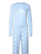 Pillow Princess Ls Pyjama Set Powder Blue Pyjama Blue Juicy Couture