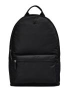 Nylon Medium Stevie Backpack Reppu Laukku Black Lauren Ralph Lauren